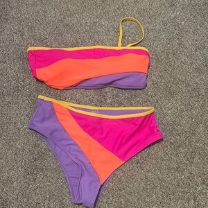 Colorful Women's Bikini Set